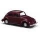 Volkswagen Old Beetle - Kit -- Various Colors, HO, Busch Gmbh & Co Kg 60201
