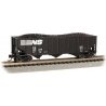 Bethlehem Steel 100-Ton 3-Bay Hopper - Ready to Run -- Norfolk Southern 145275 (black, white), N, Bachmann Industries 18754