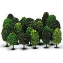 Deciduous Trees -- Assortment pkg(25), ALL, Busch Gmbh & Co Kg 6487