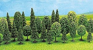 Mixed Forest Tree 12-Piece Set, N, Busch Gmbh & Co Kg 6589