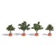 Potted Orange Trees -- 1-3/4 to 2-1/4′ 4.5 to 5.8cm pkg(4), ALL, Busch Gmbh & Co Kg 6619