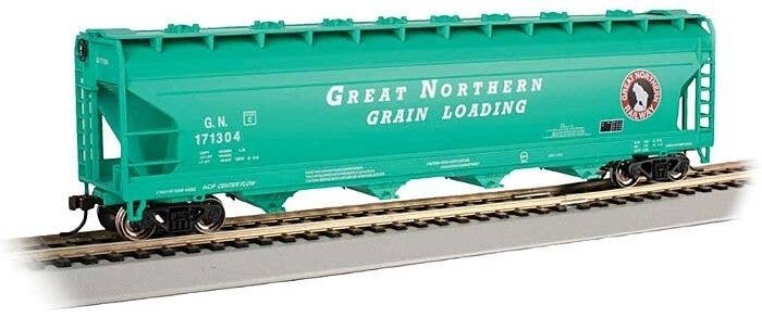 Silver Series(R) 56′ ACF Center-Flow Covered Hopper - Ready to Run -- Great Northern 170304 , HO, Bachmann Industries 17509