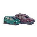 Mercedes-Benz A-Klasse Station Wagon & M-Klasse SUV - Assembled -- Green & Maroon, N, Busch Gmbh & Co Kg 8310