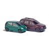 Mercedes-Benz A-Klasse Station Wagon & M-Klasse SUV - Assembled -- Green & Maroon, N, Busch Gmbh & Co Kg 8310