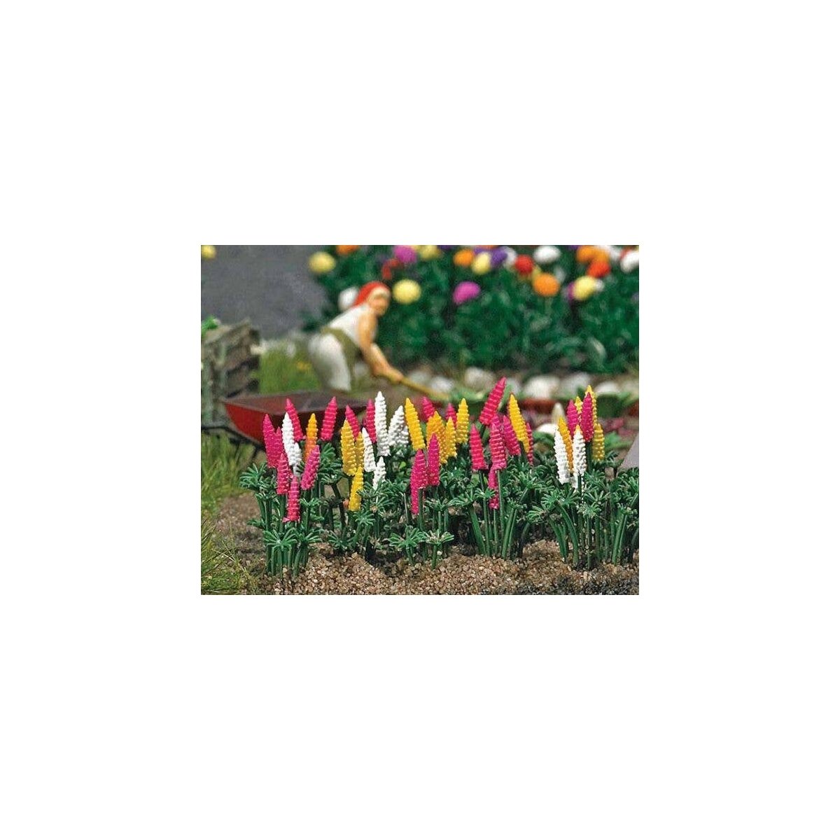 Garden Lupine - Kit -- pkg(8), HO, Busch Gmbh & Co Kg 9793