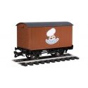 Box Van - Thomas & Friends(TM) -- Mr. Jolly′s Chocolate Factory (brown), G, Bachmann Industries 98029