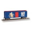 Pullman-Standard PS-1 40′ Steel Boxcar - Ready to Run - Silver Series(R) -- Boy Scouts of Am, HO, Bachmann Industries 16021