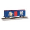 Pullman-Standard PS-1 40′ Steel Boxcar - Ready to Run - Silver Series(R) -- Boy Scouts of Am, HO, Bachmann Industries 16021