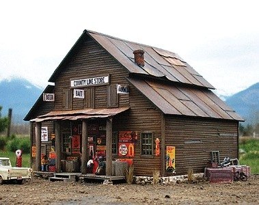 County Line Store -- Kit, HO, Downtown Deco 1047