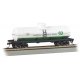 40′ Single-Dome Tank Car - Ready to Run - Silver Series(R) -- Quaker State 781 (cream, green, HO, Bachmann Industries 17810