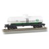 40′ Single-Dome Tank Car - Ready to Run - Silver Series(R) -- Quaker State 781 (cream, green, HO, Bachmann Industries 17810