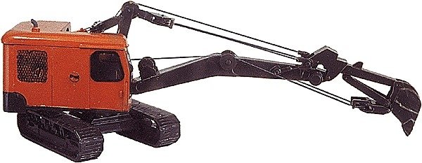 1954 Cable-Operated Backhoe Excavator - Kit, HO, Custom Finishing 5012