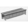 Deck-Girder Bridge w/Open Deck -- Kit - 30` Scale Feet Long (Actual: 4-1/8 x 1-3/8` 10.5 x 3.5cm), HO, Micro Engineering 75502