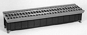 Deck-Girder Bridge w/Ballasted Deck - Kit -- Scale 50` - 7 x 1-13/16` 17.8 x 4.6cm, HO, Micro Engineering 75507