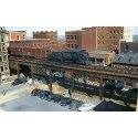 Double Track City Viaduct -- Kit - Scale Length: 150′ 45.7m, HO, Micro Engineering 75512