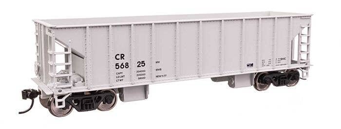41′ Ballast Hopper - Ready to Run -- Conrail 56825, HO, WalthersMainline 57016