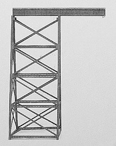 Tall Steel Viaduct Length Extension -- 80′, N, Micro Engineering 75543