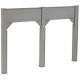 Bridge Support -- 3-3/8 x 9-1/2′ 8.4 x 24cm, HO, Micro Engineering 80175