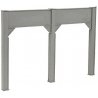 Bridge Support -- 3-3/8 x 9-1/2′ 8.4 x 24cm, HO, Micro Engineering 80175