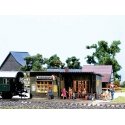 Wayside Station -- 4-7/8 x 3-3/16′ 12.4 x 8.1cm, HO, Faller Gmbh 110091