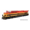 GE ES44AC Evolution Series GEVO - ESU Sound & DCC -- Kansas City Southern 4824, HO, WalthersMainline 20220
