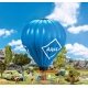 Hot Air Balloon w/Working LED Flame Effects - Kit (Plastic) -- Aral (blue), HO, Faller Gmbh 131001
