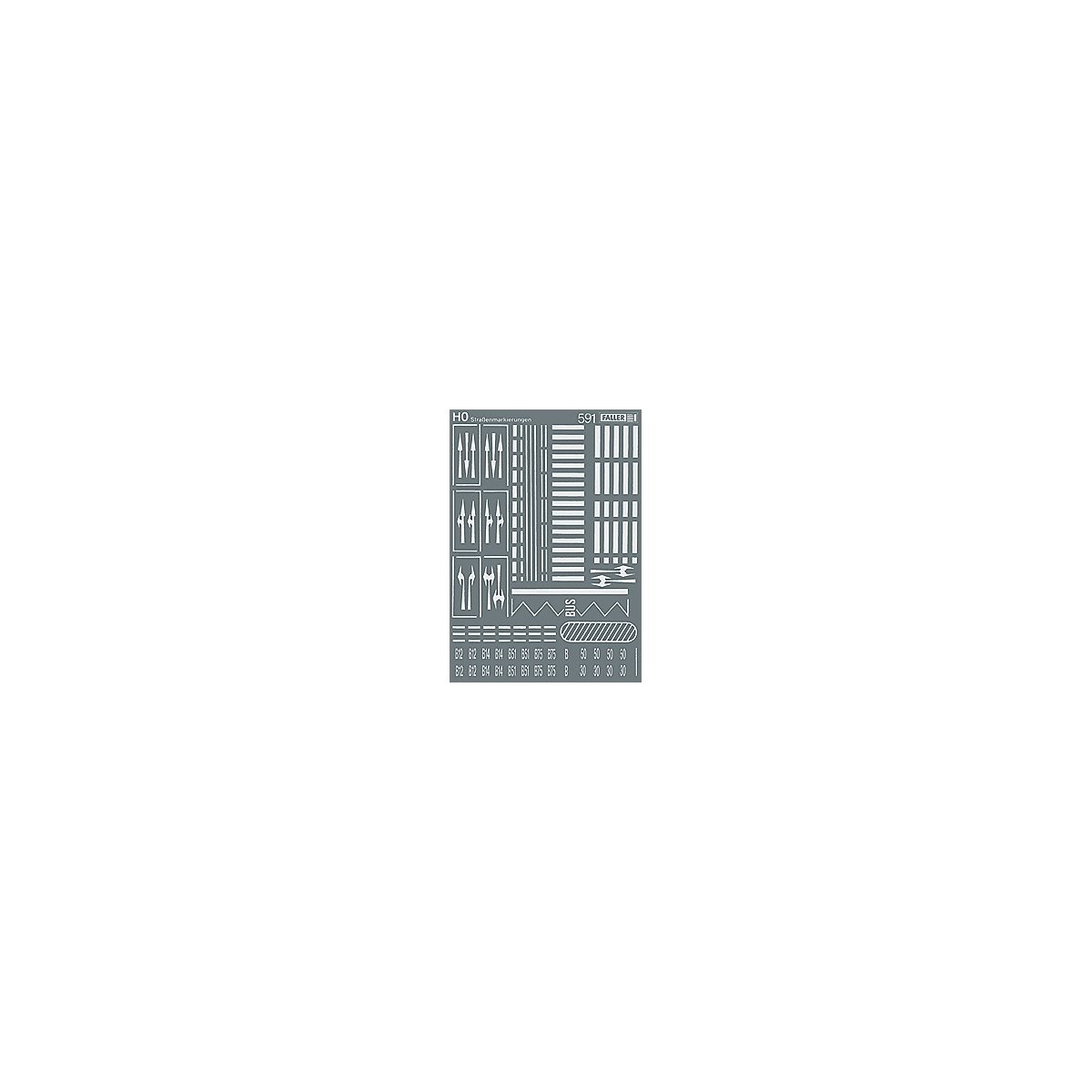 Roadway Markings, HO, Faller Gmbh 180536