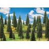 Fir Trees -- 2 to 5-7/8′ 5 to 15cm Tall pkg(25), ALL, Faller Gmbh 181538