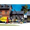 Loading Crane w/Freight Loads - Kit, N, Faller Gmbh 222176