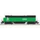 GE B30-7 Low Nose - Standard DC - Master(R) Silver -- Burlington Northern 5491 (Casc, HO, Atlas Model Railroad Co. 10004704