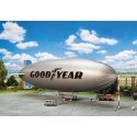 GZ-20a Blimp Airship - Kit -- Goodyear (silver, blue, black), N, Faller Gmbh 222410