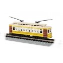 Brill Trolley - Standard DC -- Lowell 4131 (yellow, cream), N, Bachmann Industries 61088