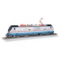 Siemens ACS-64 Electric - DCC and WOWSound(R) -- Amtrak 662 (Phase III, silver, blue, white,, HO, Bachmann Industries 67409