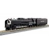 Class FEF-3 4-8-4 - DCC -- Union Pacific 844 (Excursion Scheme, black, graphite, white), N, Kato USA Inc 1260401DCC