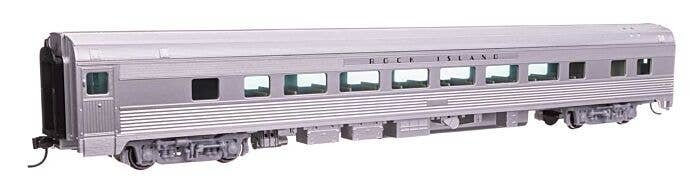 85′ Budd Large-Window Coach - Ready to Run -- Rock Island, HO, WalthersMainline 30024