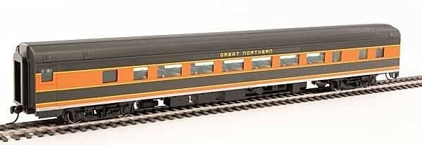 85′ Budd Large-Window Coach - Ready to Run -- Great Northern, HO, WalthersMainline 30018