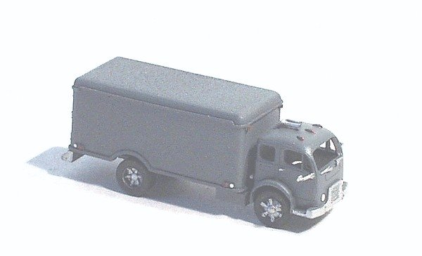 American Truck - (Unpainted Metal Kit) -- Cabover with Refrigetrated City Delivery Body, N, GHQ 56005