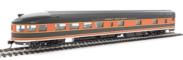 85′ Budd Observation - Ready To Run -- Great Northern, HO, WalthersMainline 30367