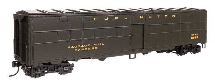 CBQ-Style Express Boxcar Troop Kitchen Conversion - Ready to Run -- Chicago, Burlington & Quincy 8, HO, WalthersProto 10825