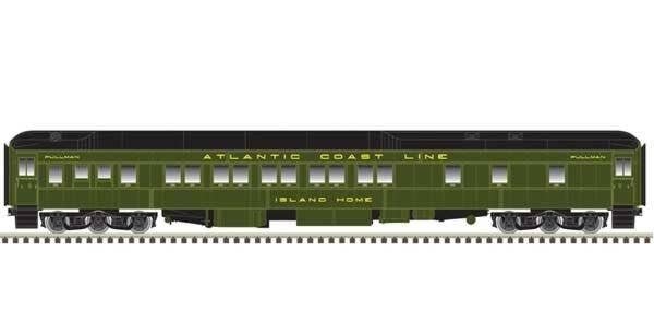 Pullman Heavyweight Plan 3973 10-1-1 Sleeper - Ready to Run -- Atlantic Coast Line L, HO, Atlas Model Railroad Co. 20006606