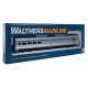 85′ Budd Baggage-Lounge - Ready to Run -- Via Rail Canada (silver, blue, yellow), HO, WalthersMainline 30059