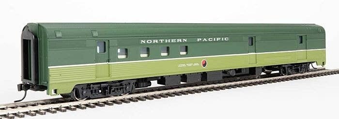 85′ Budd Baggage-Railway Post Office - Ready To Run -- Northern Pacific, HO, WalthersMainline 30316