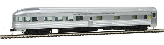 85′ Budd Observation - Ready To Run -- Southern Railway (silver), HO, WalthersMainline 30362