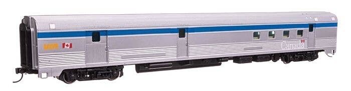 85′ Budd Baggage-Railway Post Office - Ready To Run -- VIA Rail, HO, WalthersMainline 30318