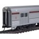 85′ Budd Baggage-Lounge - Ready to Run -- Pennsylvania Railroad (silver, Tuscan), HO, WalthersMainline 30056