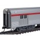 85′ Budd Baggage-Lounge - Ready to Run -- Southern Pacific (silver, red), HO, WalthersMainline 30057