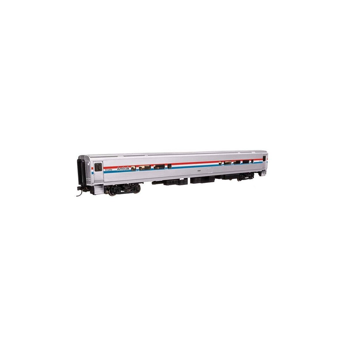 85′ Horizon Cafe/Club Food Service Car - Ready to Run -- Amtrak(R) Phase III 53007, HO, WalthersMainline 31056