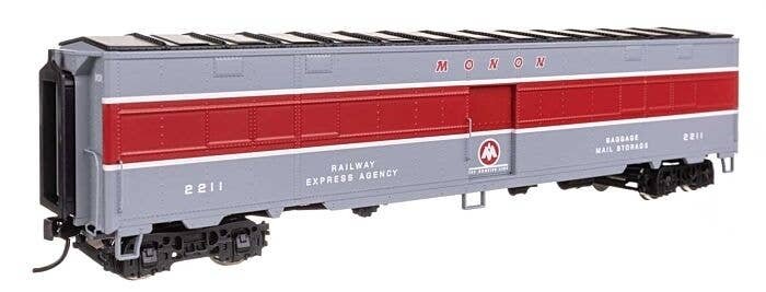CBQ-Style Express Boxcar Troop Kitchen Conversion - Ready to Run -- Monon 2211, HO, WalthersProto 10828