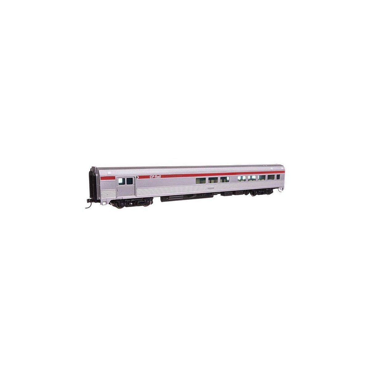 85′ Budd Baggage-Lounge - Ready to Run -- Canadian Pacific, HO, WalthersMainline 30069
