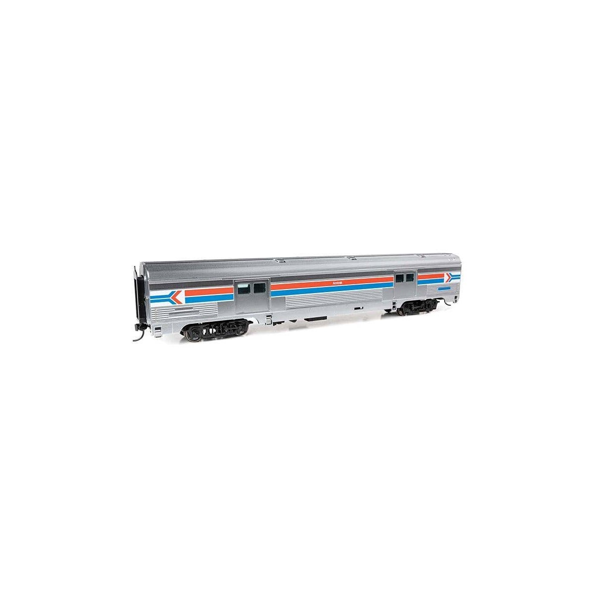 73′ Budd Baggage Car - Ready to Run -- Amtrak Phase I Decal, HO, WalthersProto 13072